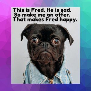 Hit the offer button and make Fred happy!